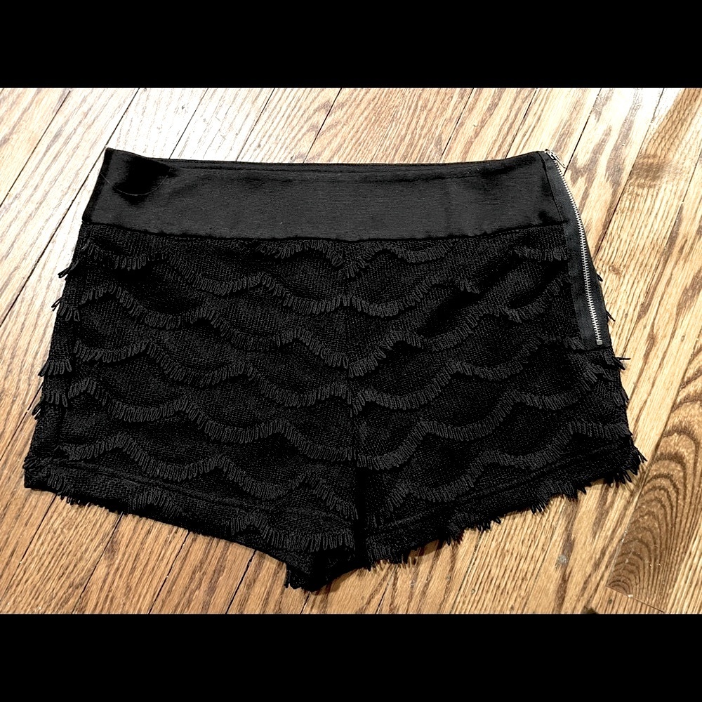 Pins And Needles black dressy shorts 6